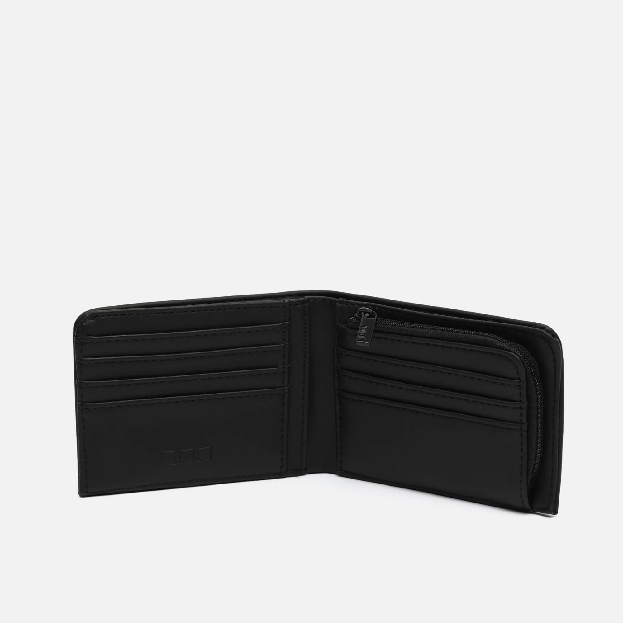 Hombre Misako Cartera con compartimento para billetes, tarjetas y monedas
