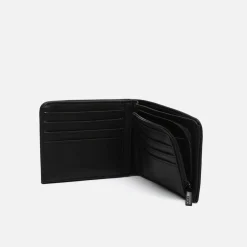 Hombre Misako Cartera con compartimento para billetes, tarjetas y monedas