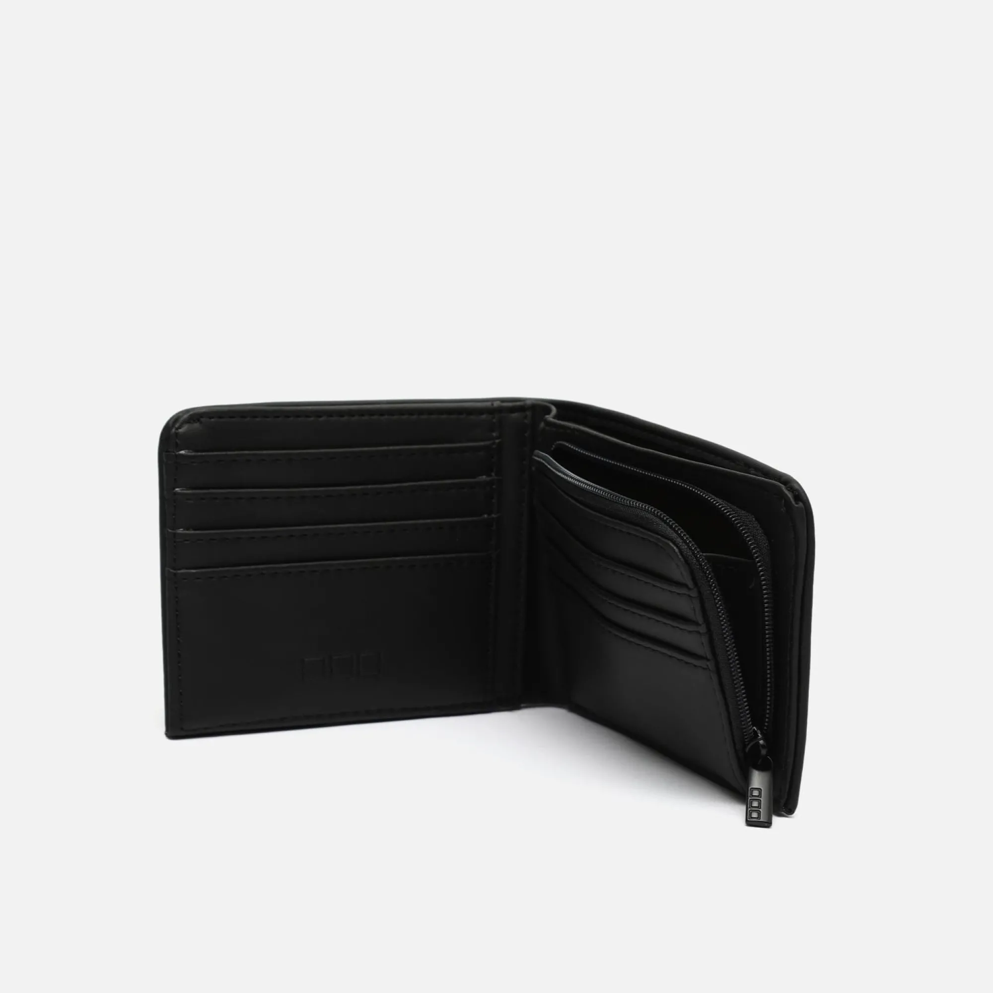 Hombre Misako Cartera con compartimento para billetes, tarjetas y monedas