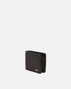 Hombre Misako Cartera con compartimento para billetes, tarjetas y monedas