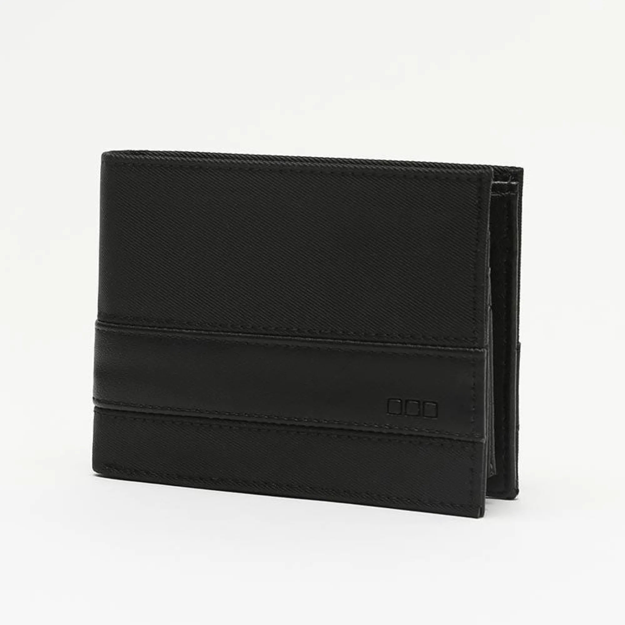 Hombre Misako Cartera con compartimento para billetes, tarjetas y monedas
