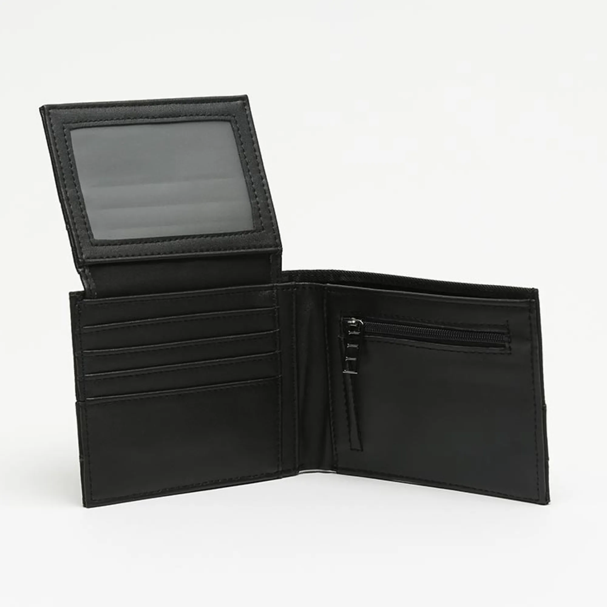 Hombre Misako Cartera con compartimento para billetes, tarjetas y monedas