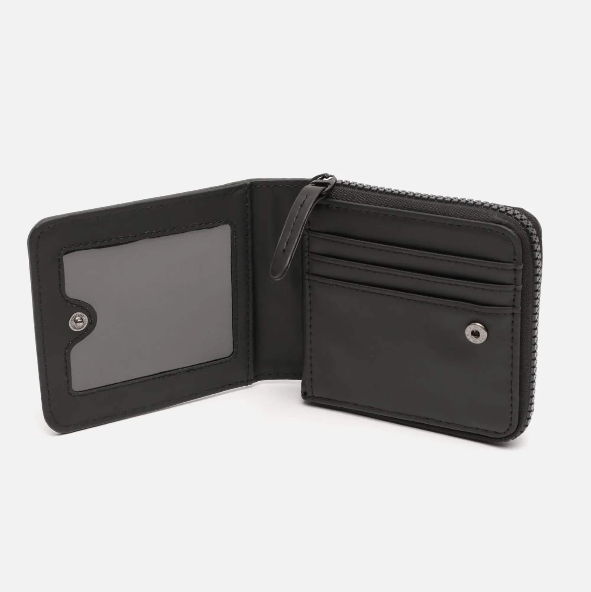 Hombre Misako Cartera con tarjetas y monedas con cierrre de cremallera