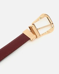 Misako Cinturón reversible con hebilla cuadrada