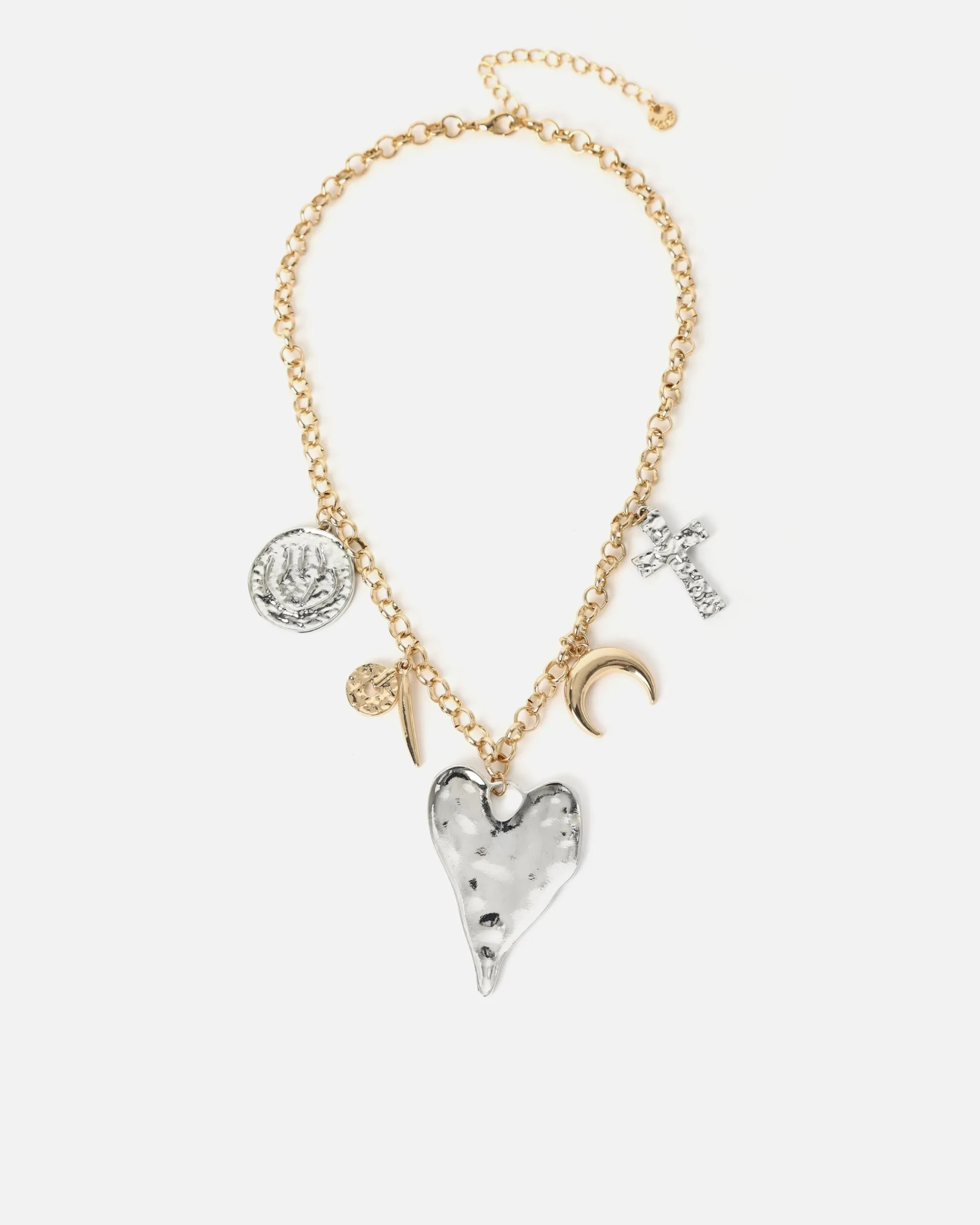 Misako Collar corto bicolor con detalles maxi