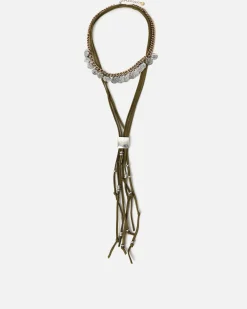 Misako Conjunto de collar largo con detalles