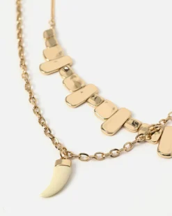 Misako Conjunto de collar largo con colgante