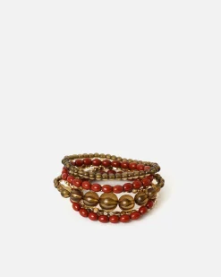 Misako Conjunto de pulseras elásticas