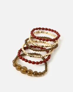 Misako Conjunto de pulseras elásticas