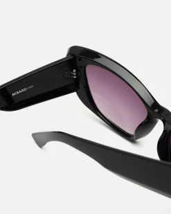 Misako Gafas de sol cat eye con montura de pasta
