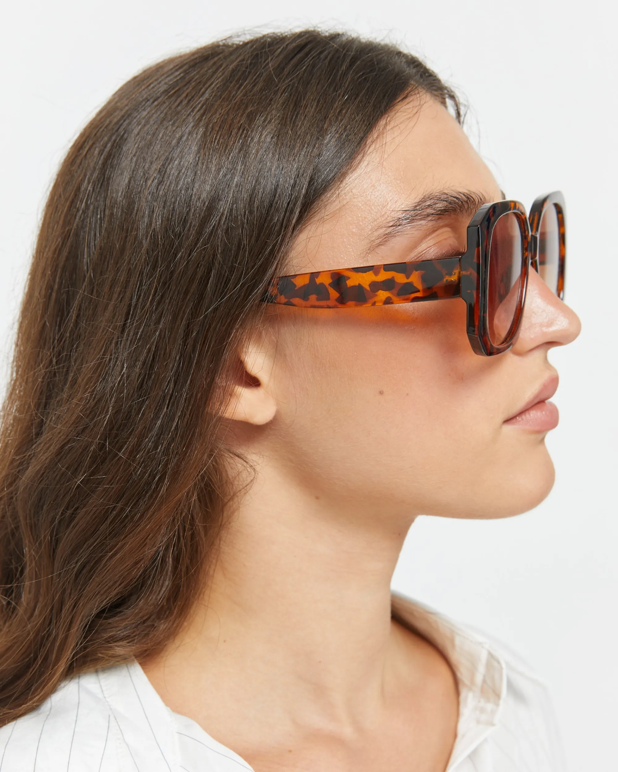Misako Gafas de sol cuadradas con montura de pasta
