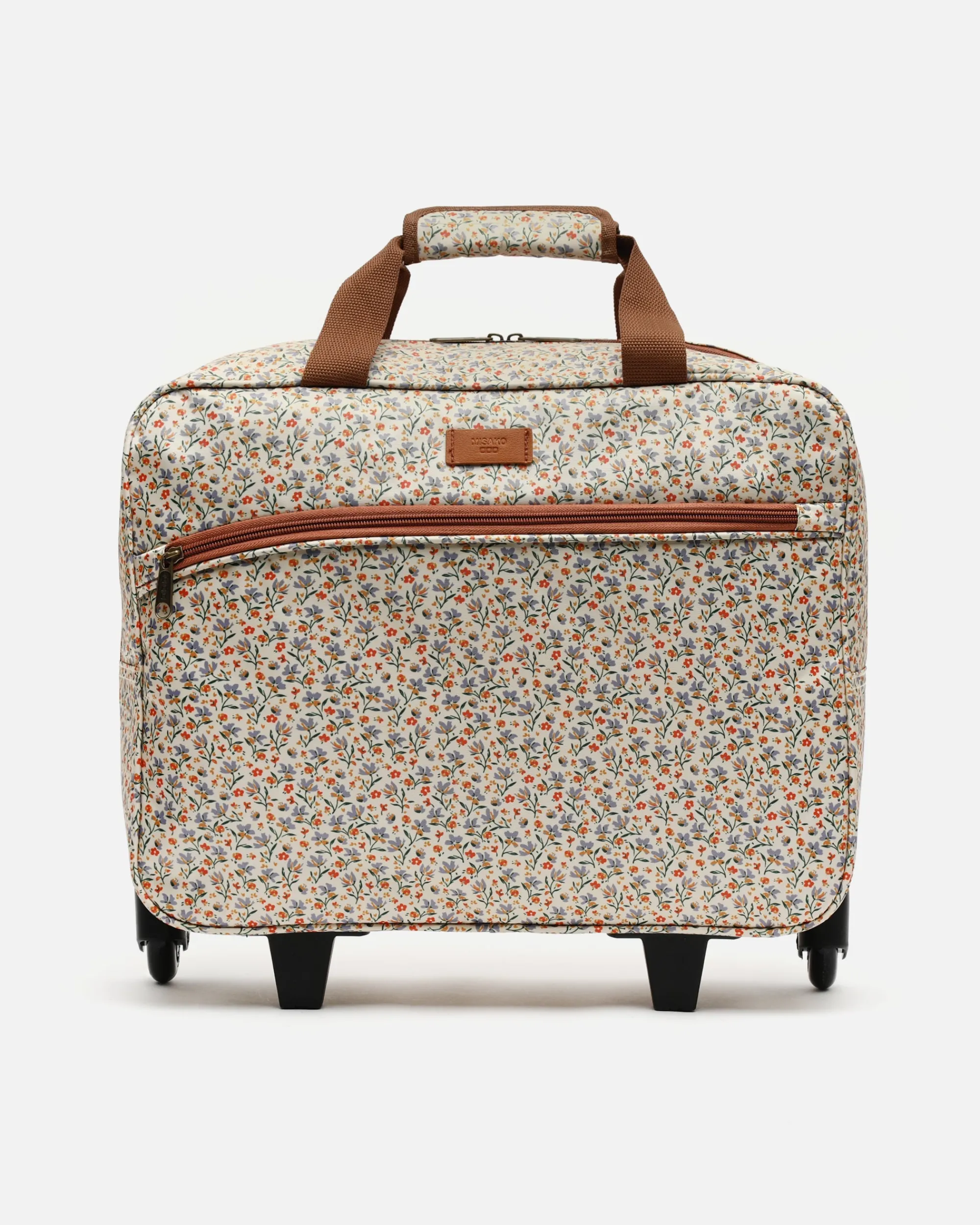 Misako Maletín con ruedas estampado