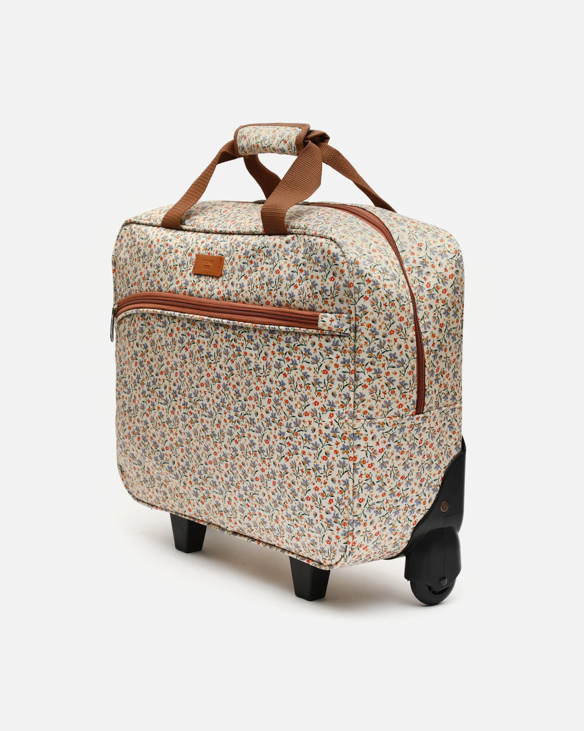 Misako Maletín con ruedas estampado