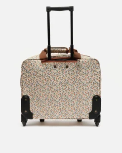 Misako Maletín con ruedas estampado