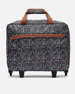 Misako Maletín con ruedas estampado