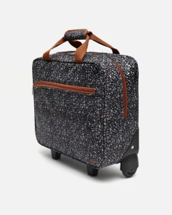 Misako Maletín con ruedas estampado