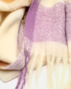 Misako Maxi bufanda de cuadros