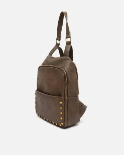 Misako Mochila antirrobo con detalles metálicos