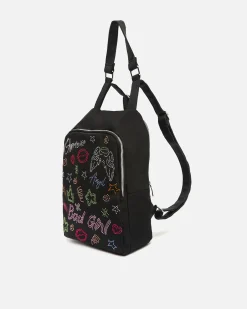 Misako Mochila antirrobo con detalles brillantes
