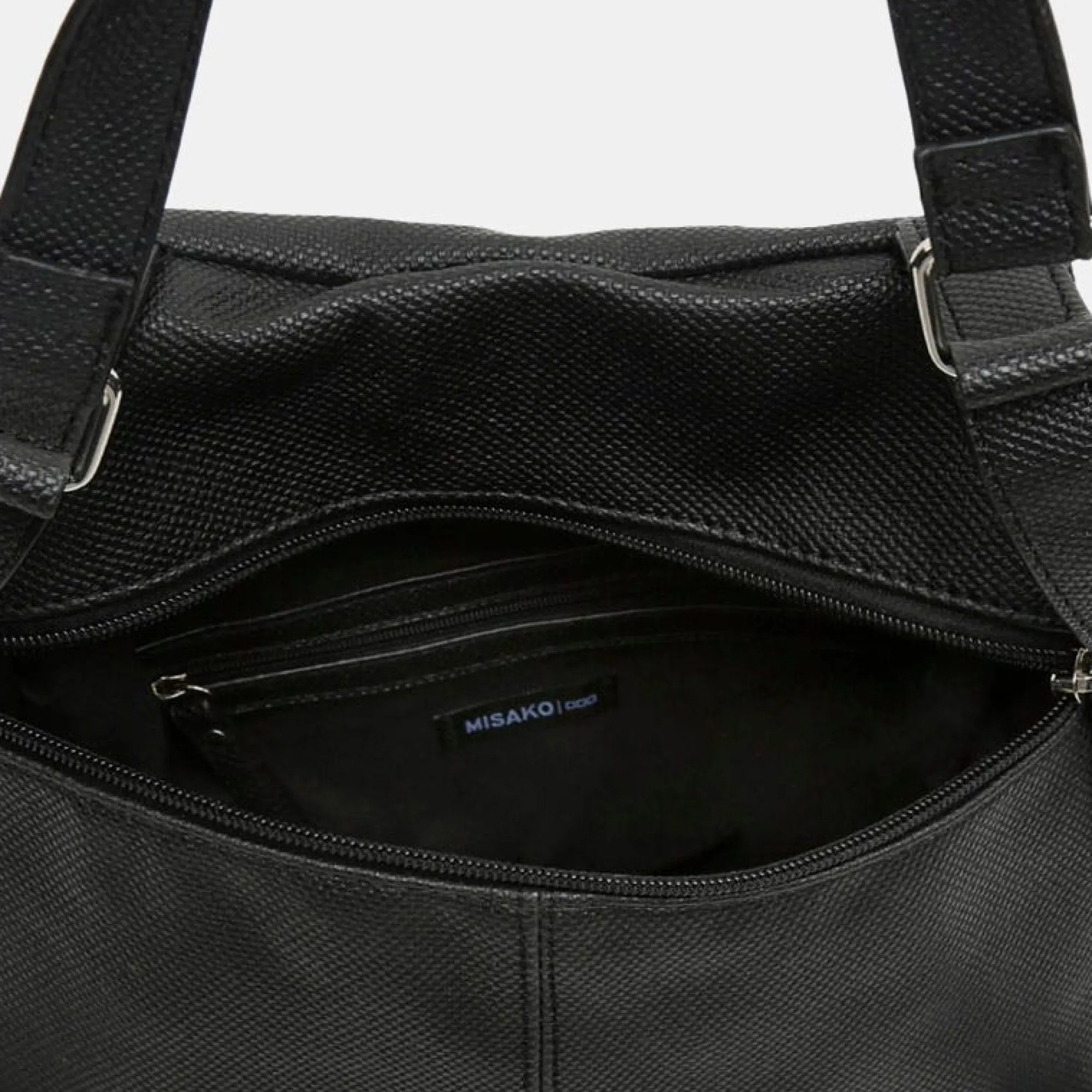 Misako Mochila antirrobo con detalles metálicos