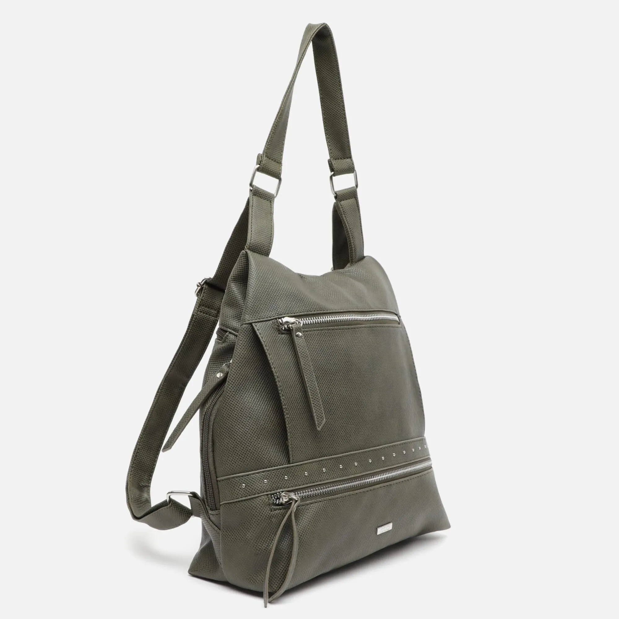 Misako Mochila antirrobo con detalles metálicos