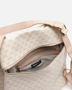 Misako Mochila antirrobo con estampado monograma
