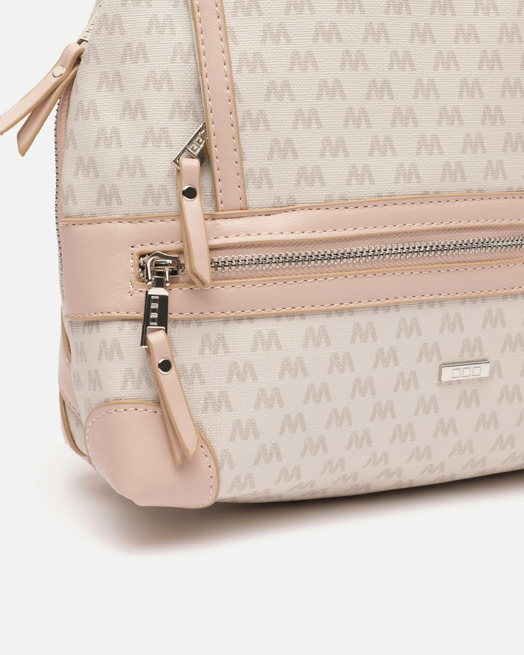 Misako Mochila antirrobo con estampado monograma
