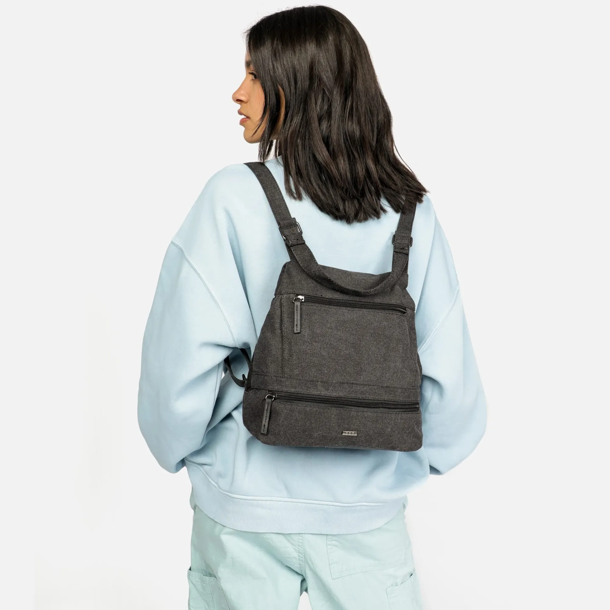 Misako Mochila antirrobo de tela
