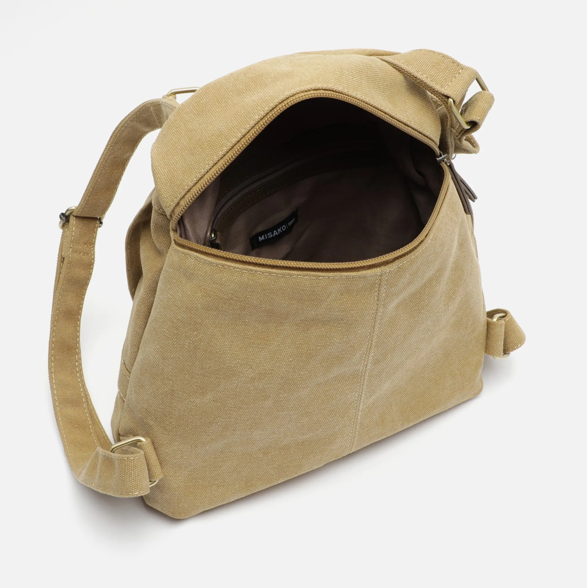 Misako Mochila antirrobo de tela
