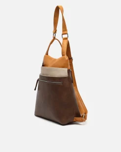 Misako Mochila antirrobo tricolor
