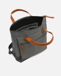 Misako Mochila con asa de mano