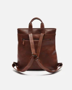 Misako Mochila con detalles metálicos