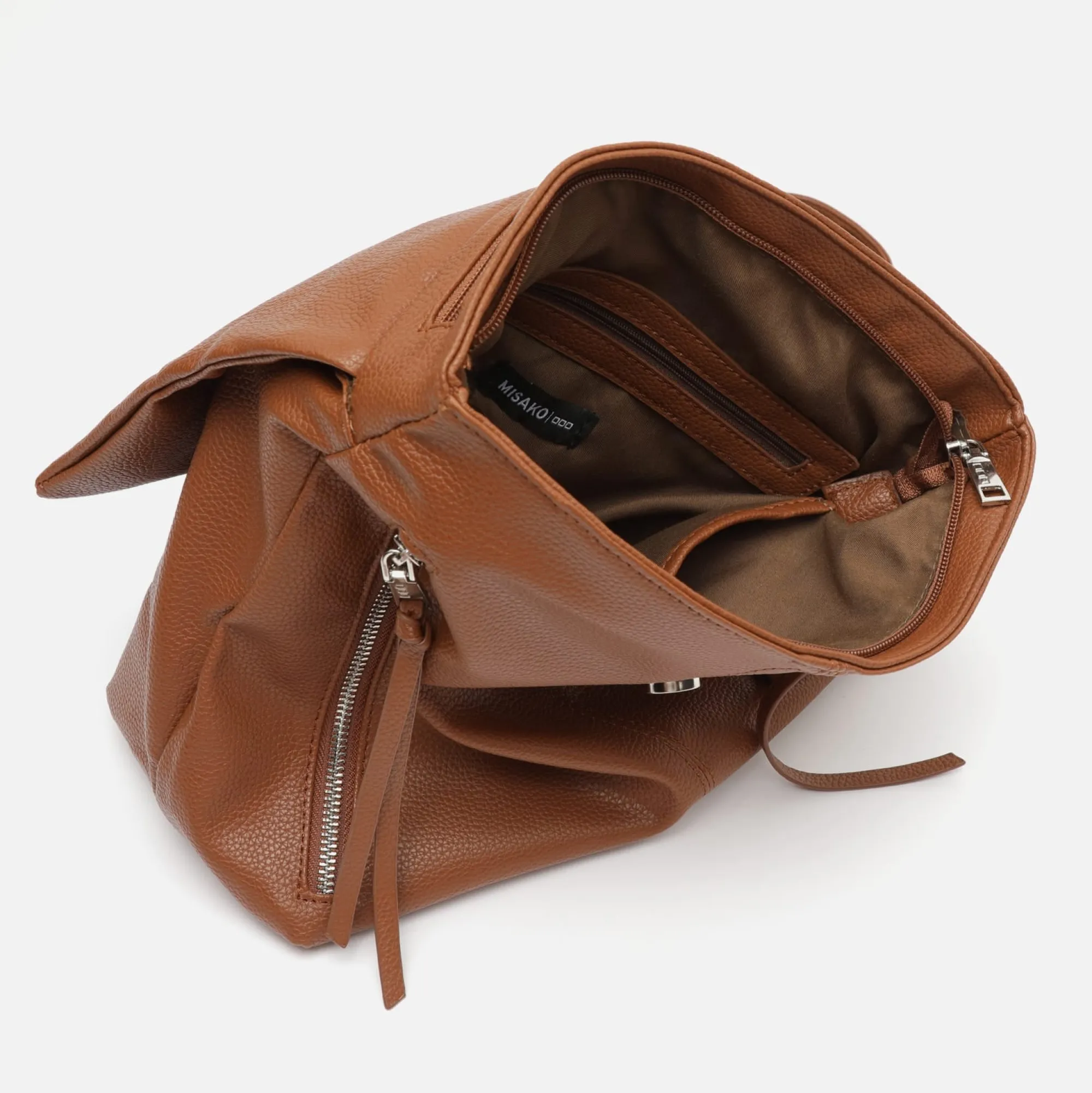 Misako Mochila grande con solapa