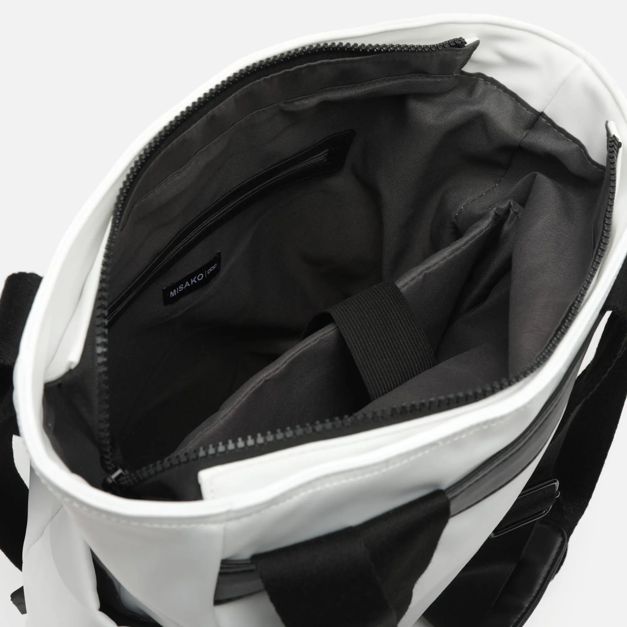 Misako Mochila grande de nylon para portátil (13,3 pulgadas) y con asa de mano