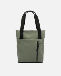 Misako Mochila grande en nylon con bolsillo para portátil (14") y asa de hombro