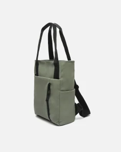 Misako Mochila grande en nylon con bolsillo para portátil (14") y asa de hombro