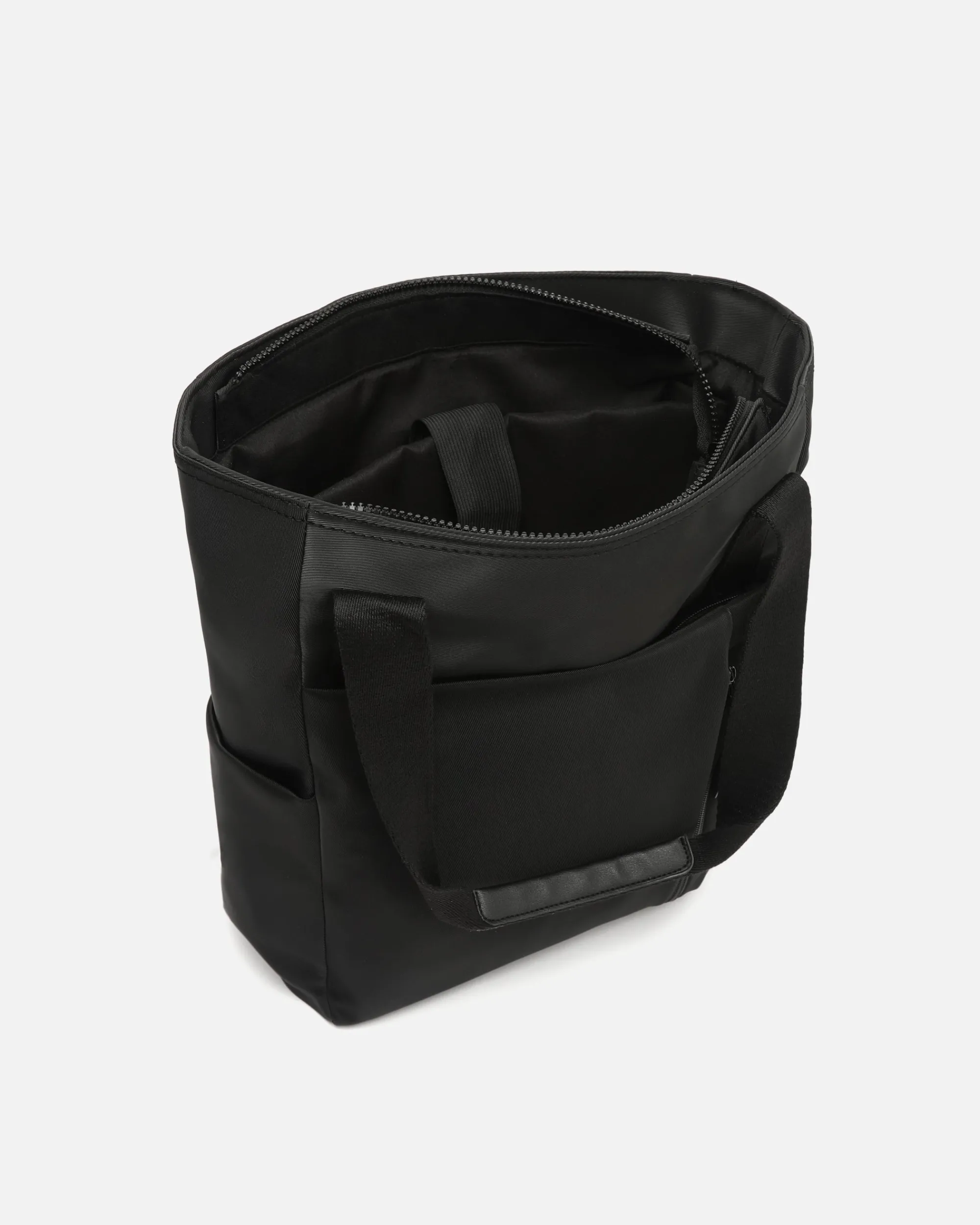 Misako Mochila grande en nylon con bolsillo para portátil (14") y asa de hombro