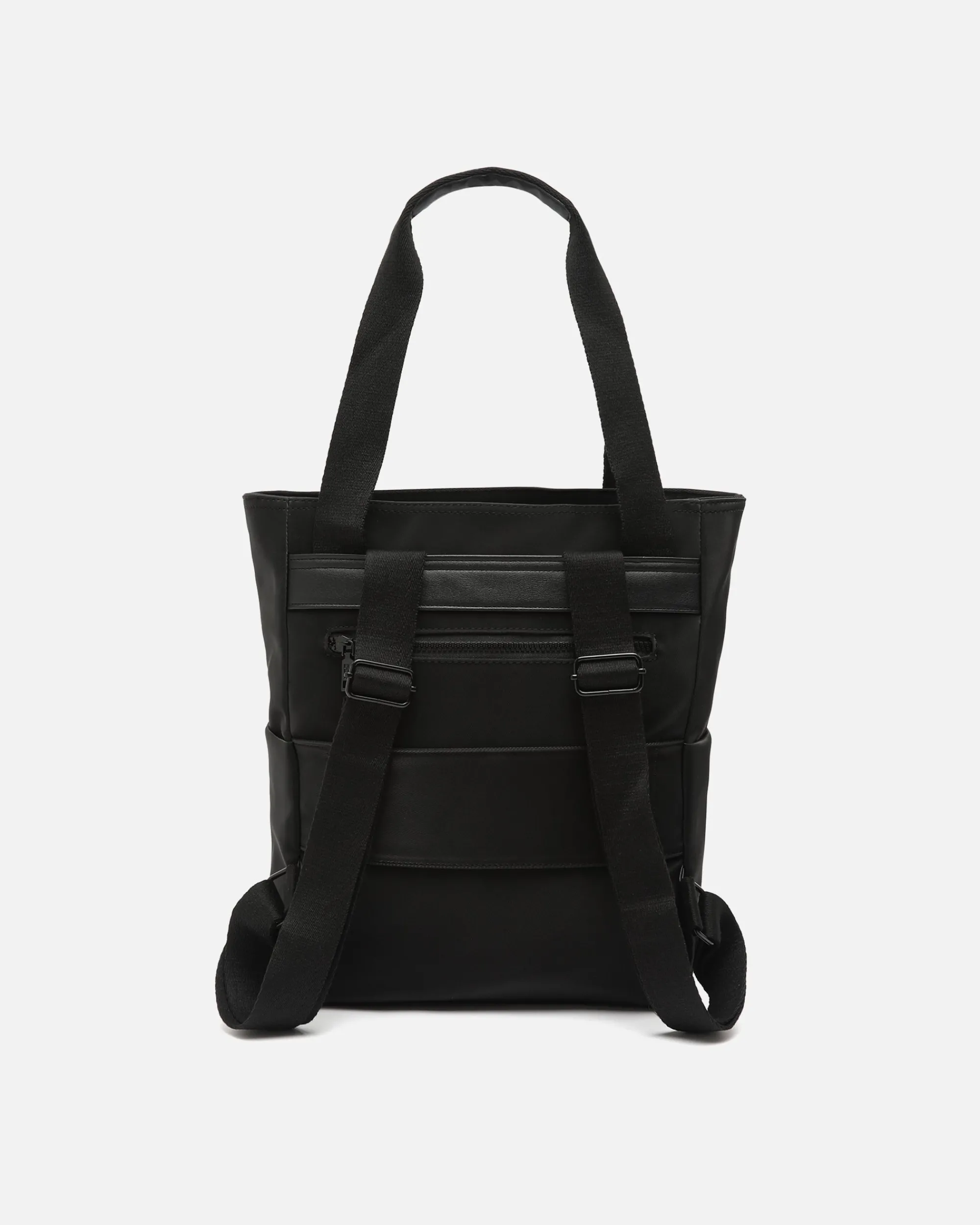 Misako Mochila grande en nylon con bolsillo para portátil (14") y asa de hombro