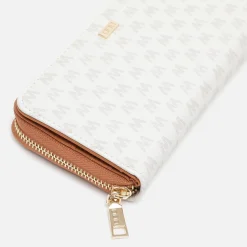 Misako Monedero grande con estampado monogram