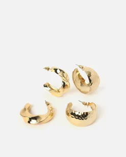 Misako Pack de pendientes de aro