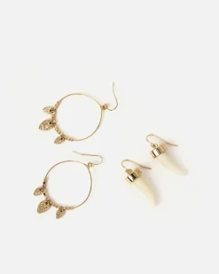 Misako Pack de pendientes de aro