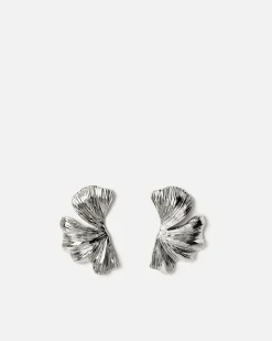 Misako Pendientes grandes en forma de flor