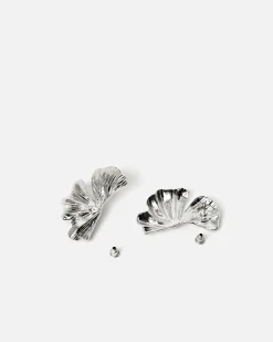 Misako Pendientes grandes en forma de flor