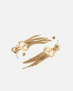 Misako Pendientes largos serpiente