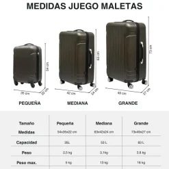 Misako Turbo maleta rígida